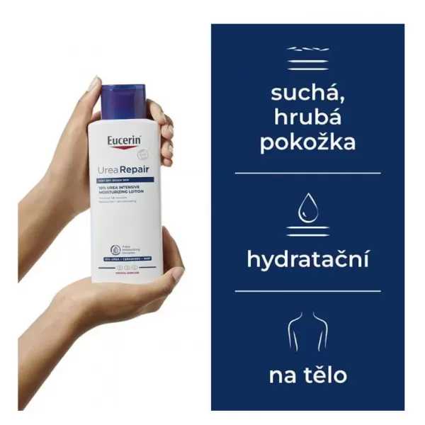EUCERIN UreaRepair PLUS tělové mléko 5%Urea 250ml