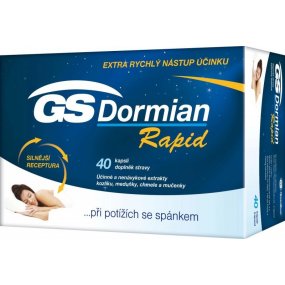 GS Dormian Rapid 40 kapslí