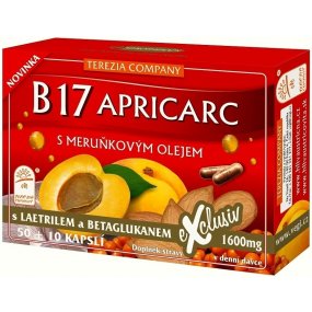 B17 Apricarc s meruňkovým olejem 50+10 tablet