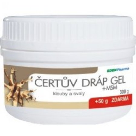 Edenpharma Čertův dráp + MSM gel 300+50g zdarma