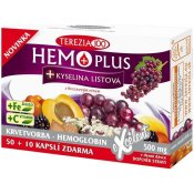 Terezia Company Hemoplus + kyselina listová+železo+vitamin C 60 kapslí