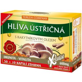 Terezia Company Hlíva ústřičná s rakytníkovým olejem 60 kapslí