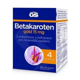 GS Betakaroten gold 15mg 80+40 kapslí