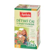 Apotheke BIO Dětský čaj s rakytníkem na obranyschopnost 20 x 1.5g