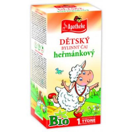 Apotheke Dětský čaj BIO heřmánkový 20x1g