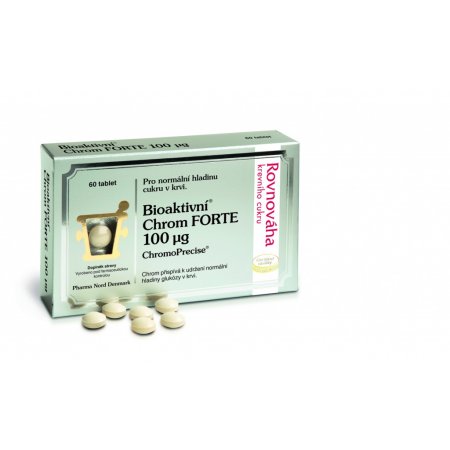 PHARMA NORD Bioaktivní Chrom Forte 100 mcg 60 tablet