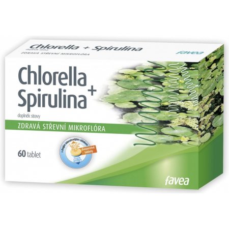 FAVEA Chlorella + Spirulina tbl.60