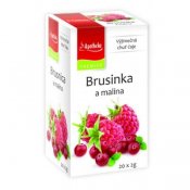 APOTHEKE Brusinka a malina 20x2 g