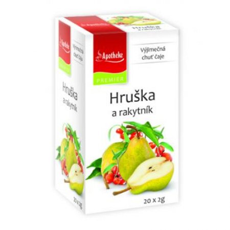 APOTHEKE Hruška a rakytník čaj 20x2 g