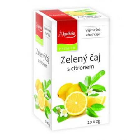 APOTHEKE Zelený čaj s citronem 20x2 g