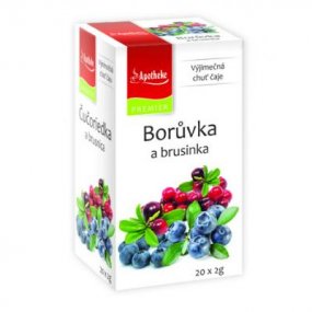 APOTHEKE Borůvka a brusinka 20x2 g