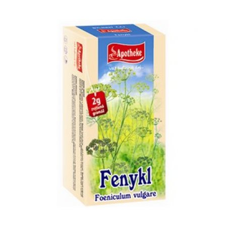 Apotheke Fenykl obecný čaj 20x2g n.s.