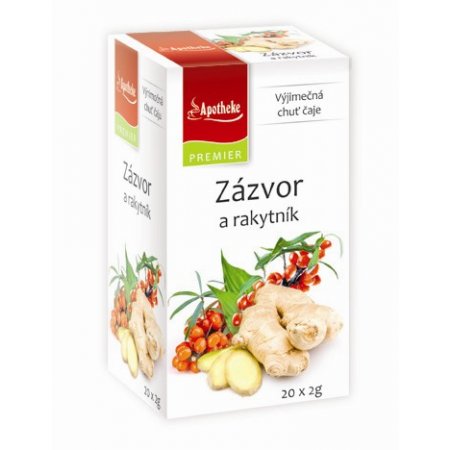 Apotheke Zázvor a rakytník 20x2g