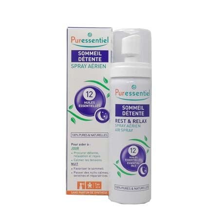 PURESSENTIEL Relaxační sprej 12 esenciálních olejů 75 ml