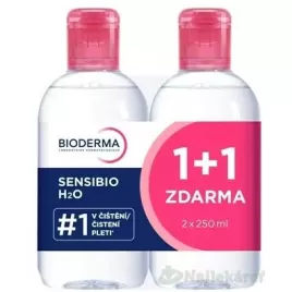 Bioderma Sensibio H2O micelární voda Festival 2 x 250 ml dárková sada