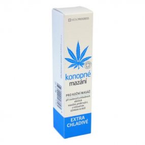 MEDICPROGRESS Konopné mazání v tubě Extra chladivé 100 ml
