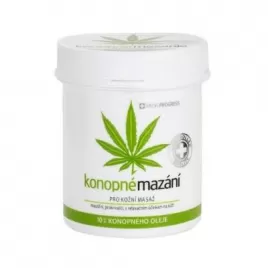 MEDICPROGRESS Konopné mazání 10% konopného oleje 250 ml