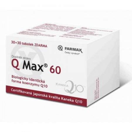SVUS Q Max 60mg 30 + 30 tobolek ZDARMA