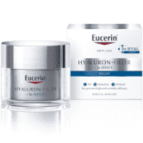 Eucerin Hyaluron-Filler + 3x Effect noční krém 50 ml