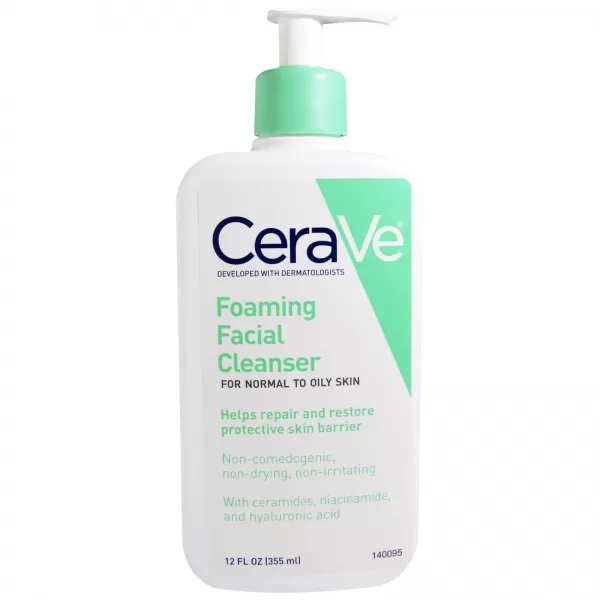 CeraVe čistící pěnící gel 473 ml - normální až mastná pokožka