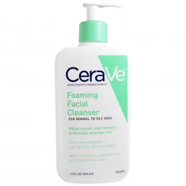 CeraVe čistící pěnící gel 236 ml - normální až mastná pokožka