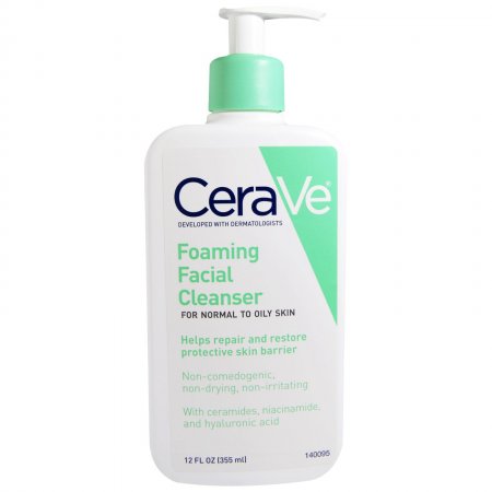 CeraVe čistící pěnící gel 236 ml - normální až mastná pokožka