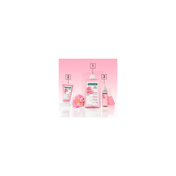 KLORANE Balzám s BIO pivoňkou pro citlivou a podrážděnou vlasovou pokožku 150 ml