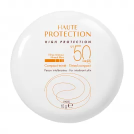 AVENE Tónovací kompaktní pudr s UV filtrem 50 - Haute Protection Compact Sable 10 g - Beige (světlý)