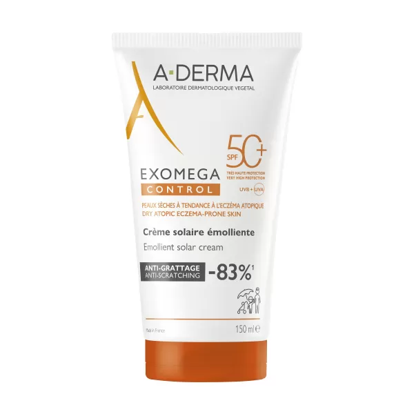 A-DERMA Exomega CONTROL Emolienční krém SPF50+ 150ml