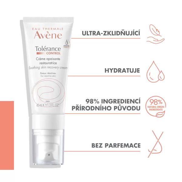 Avene Tolerance CONTROL zklidňujicí obnovujicí krém 40 ml