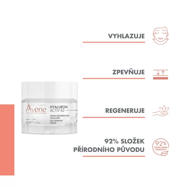 Avene Hyaluron Activ B3 denní krém 50 ml