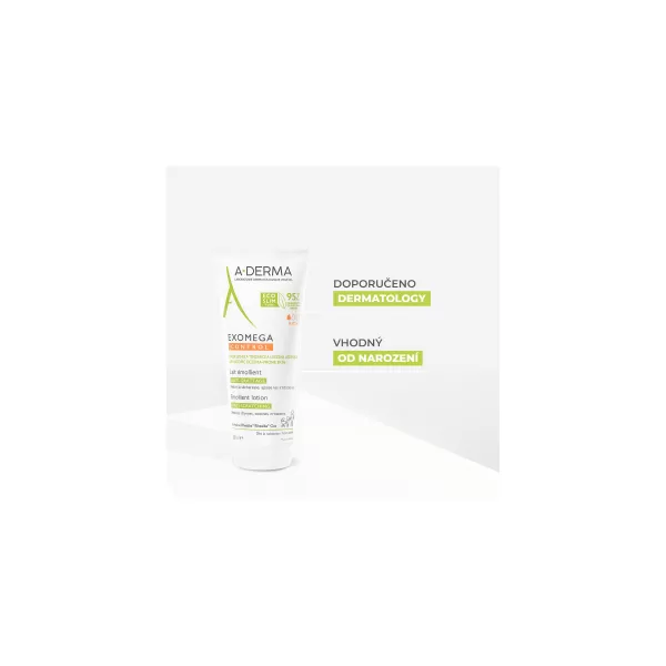 A-DERMA Exomega CONTROL Emolienční mléko 200ml