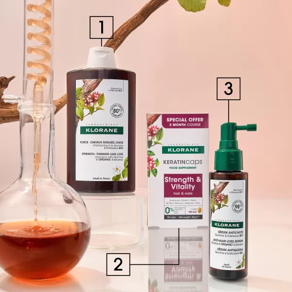 KLORANE Keratincaps Síla a vitalita cps.90