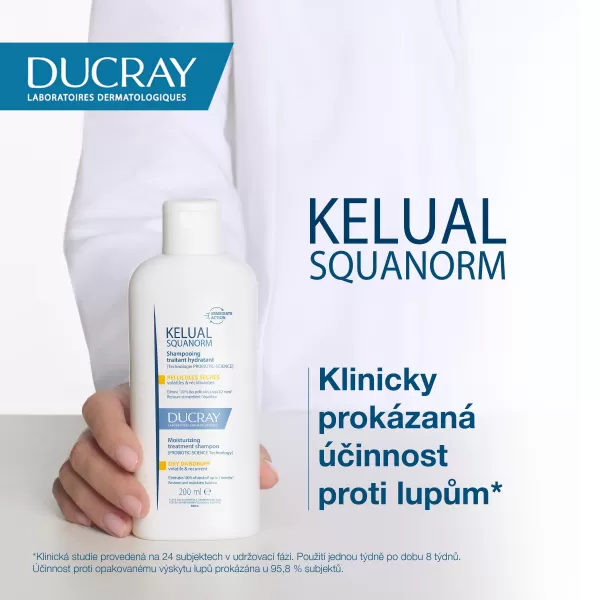 DUCRAY Kelual Squanorm Šampon suché lupy 400ml