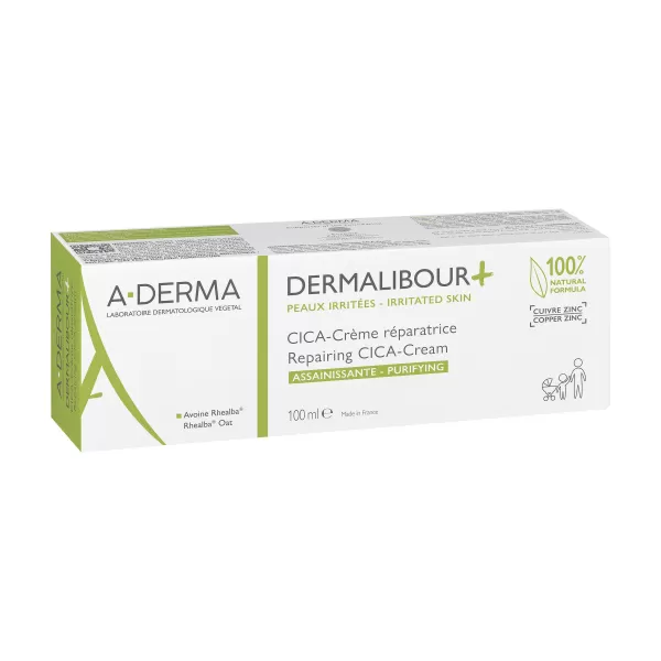 A-DERMA Dermalibour+ Reparační CICA-Krém 100 ml