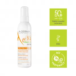 A-Derma PROTECT KIDS SPF 50+ dětský sprej 200 ml
