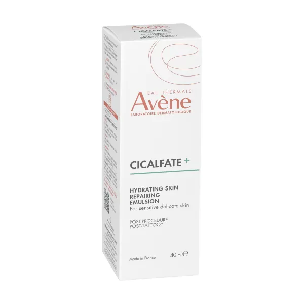 Avène Cicalfate+ Hydratační obnovující emulze po povrchových dermatologických zákrocích nebo tetování 40 ml