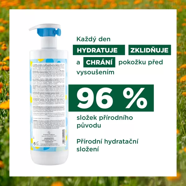 Klorane BEBE Hydratační mléko s měsíčkem - normální až suchá pokožka 500 ml