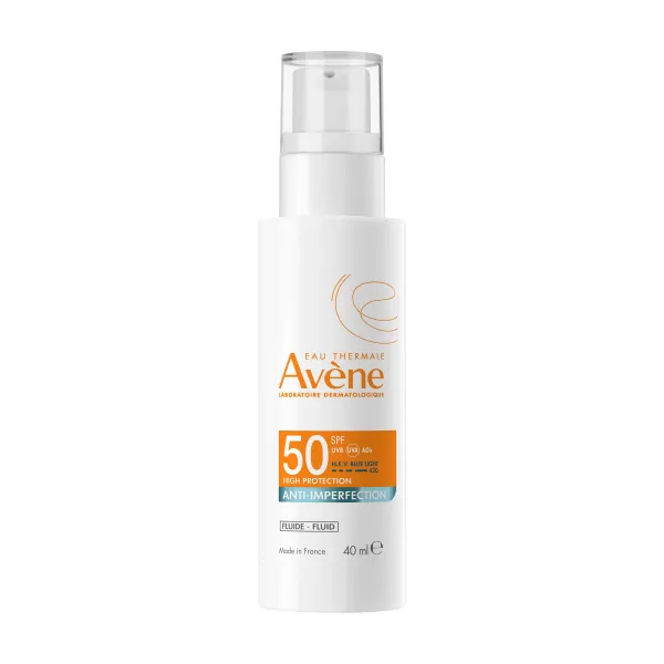 AVENE Fluid proti nedokonalostem pleti SPF50 40ml