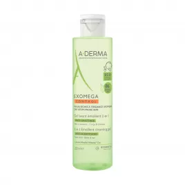 A-DERMA EXOMEGA CONTROL Zvláčňující mycí gel 2v1 200 ml