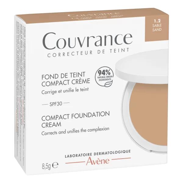 AVENE COUVRANCE Kompaktní krémový make-up - pískový odstín