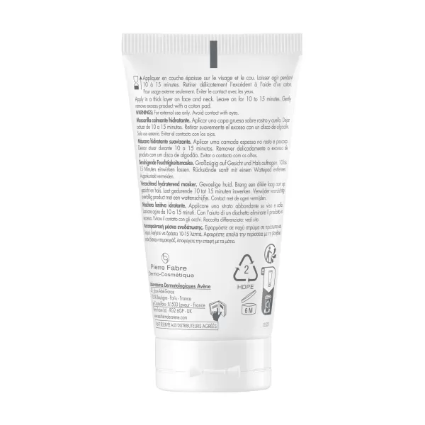 Avene Zklidňující hydratační maska 50 ml