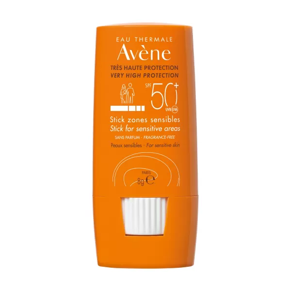 AVENE Sun tyčinka na citlivá místa SPF 50+ - Stick zones sensibles 8 g