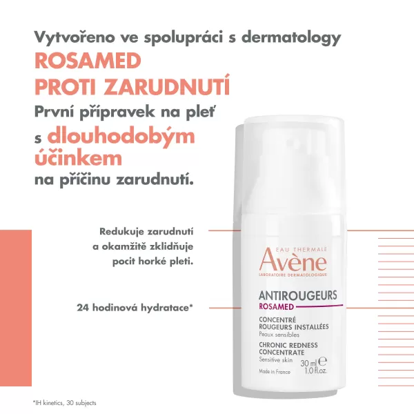 AVÈNE Antirougeurs Rosamed Koncentrát 30 ml