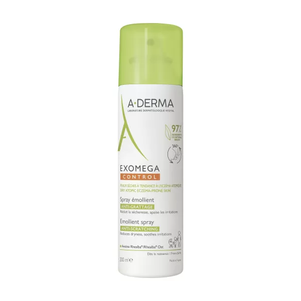 A-Derma Exomega CONTROL emolienční sprej 200 ml