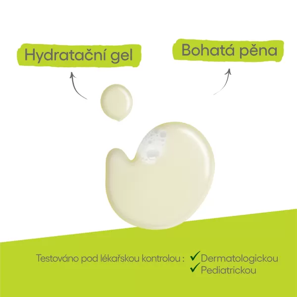 A-DERMA Exomega CONTROL Zvláčňující pěnivý gel 500 ml