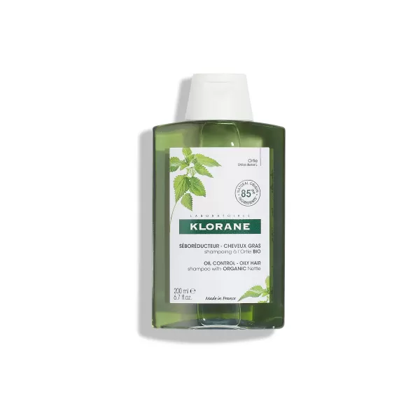 KLORANE Šampon s BIO kopřivou na mastné vlasy 200 ml