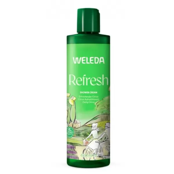 Weleda REFRESH Citrusový sprchový krém 400 ml