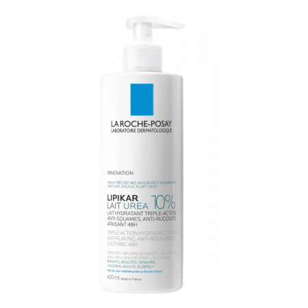 LA ROCHE-POSAY Lipikar Lait Urea 10% Hydratační tělové mléko 400 ml