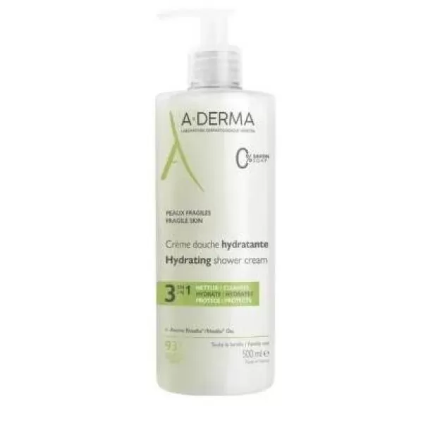 A-DERMA Hydratační sprchový krém 500ml